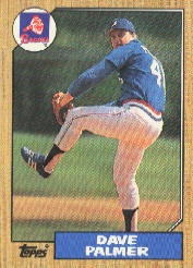 1987 Topps Baseball Cards      324     David Palmer